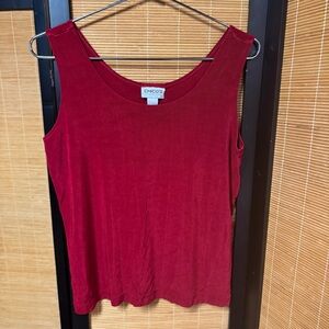 Chico's Rich Red Tank Top